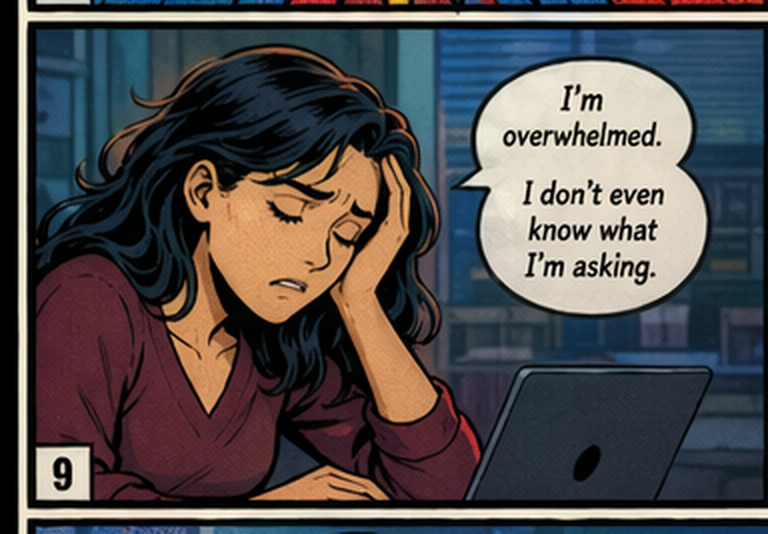 Founder overwhelmed